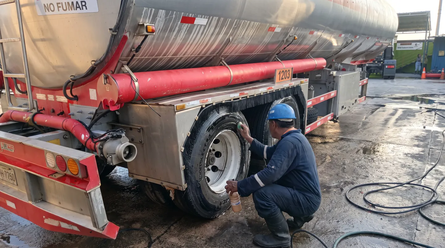 Vacuum truck maintenance