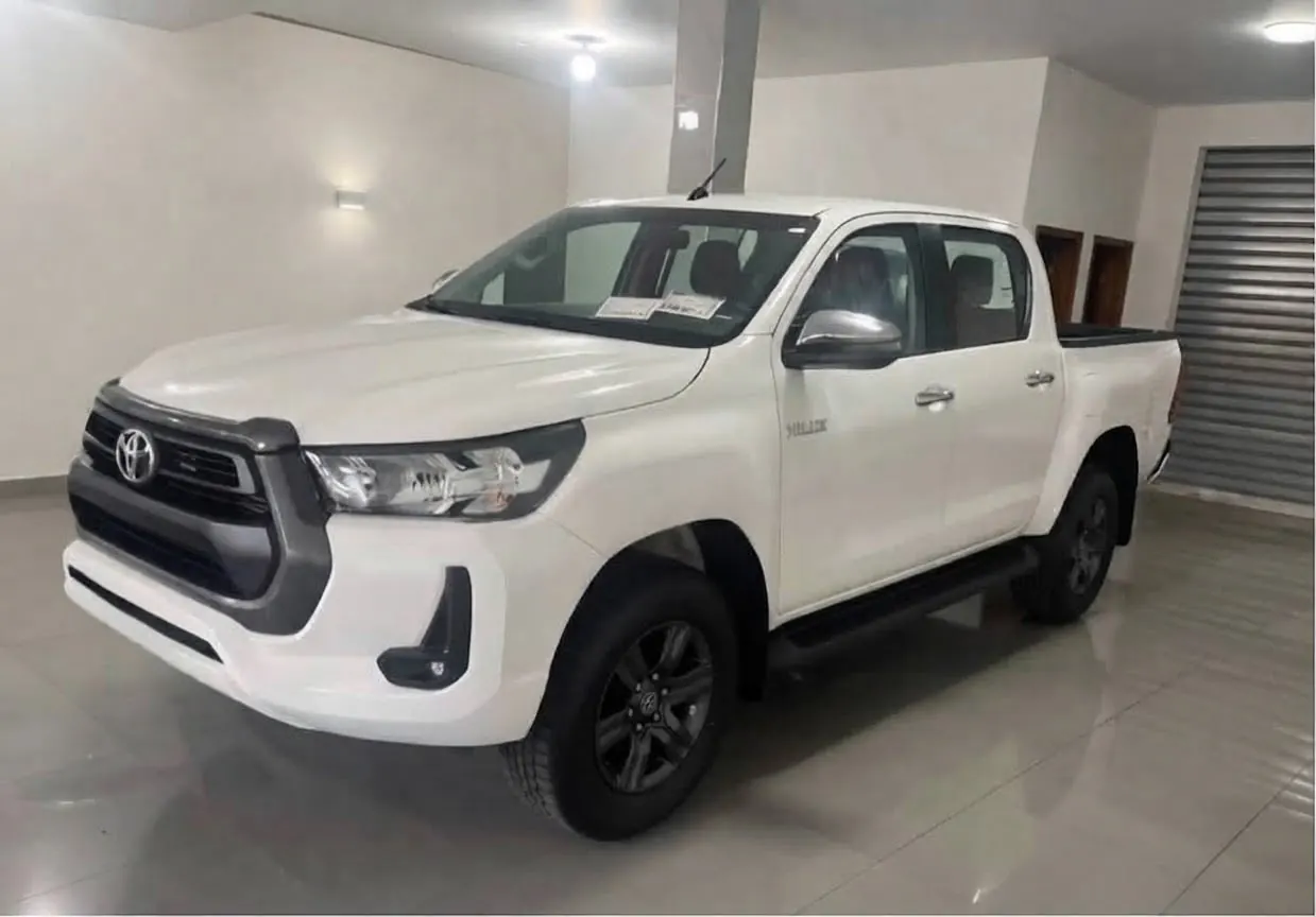 Double-cab pickup from the light-duty fleet