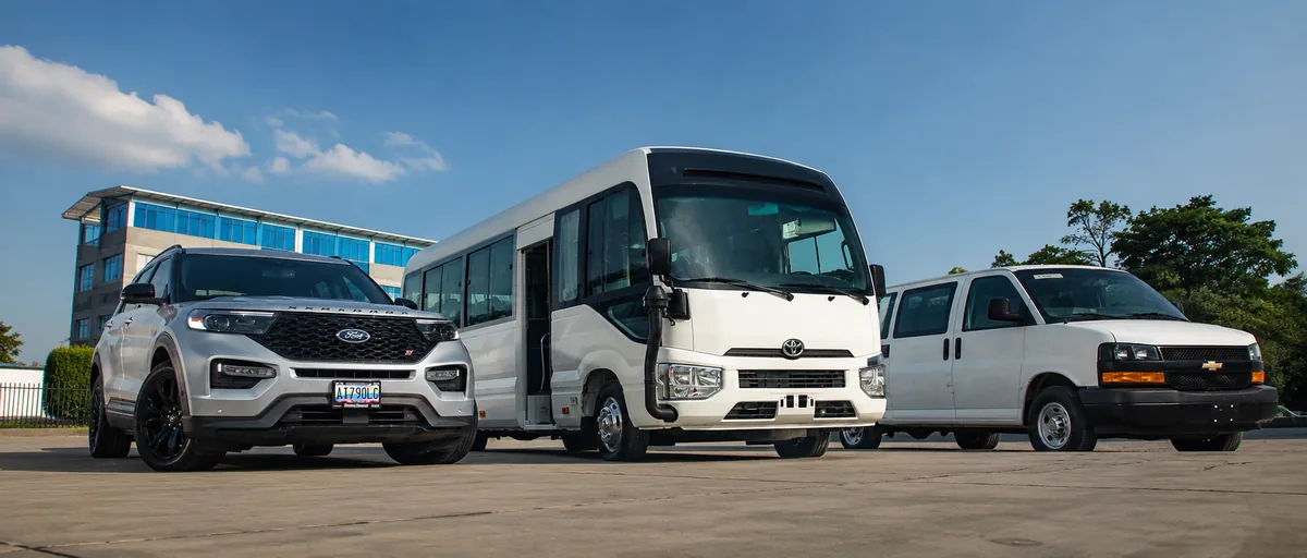 Autobús de la flota de transporte de personal de PPD