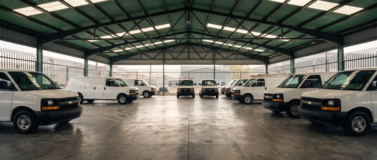 Flota de vans de PPD