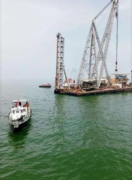 Servicio lacustre en el Lago de Maracaibo
